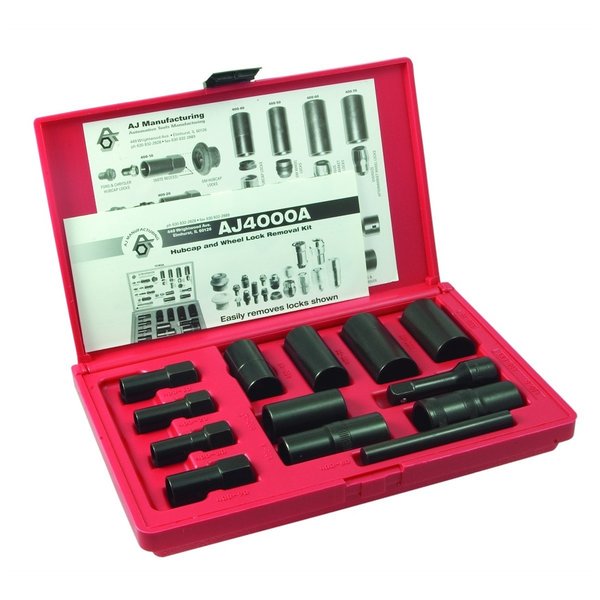 Ken-Tool 13PC Deluxe Wheel Lock Removal Set KEN30171